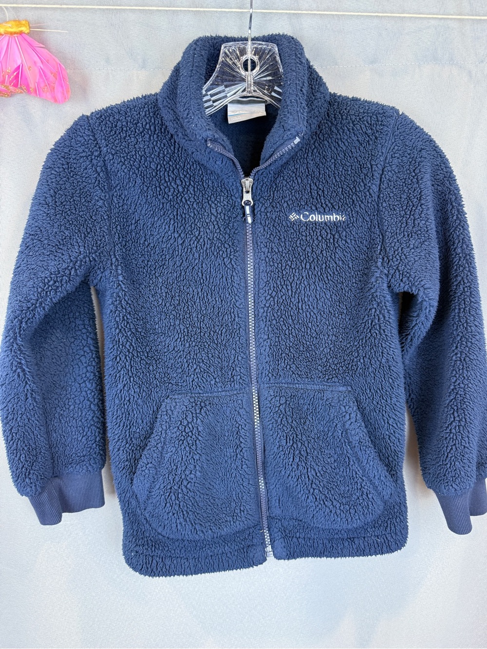 Columbia Fleece Full Zip Jacket- Size Small (8)